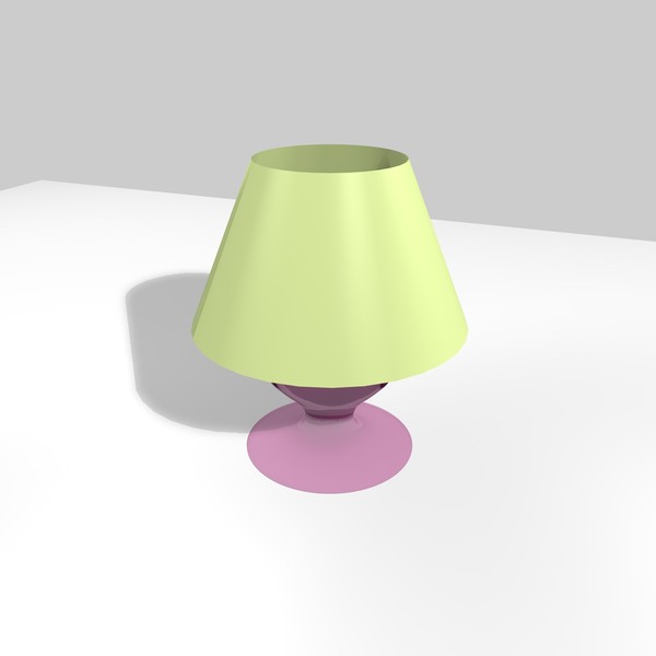 3d c4d table lamp - TABLE LAMP 8 by Carrara1